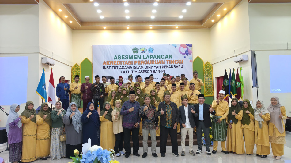 IAI Diniyyah Pekanbaru Jalani Assessment Lapangan Akreditasi Perguruan Tinggi